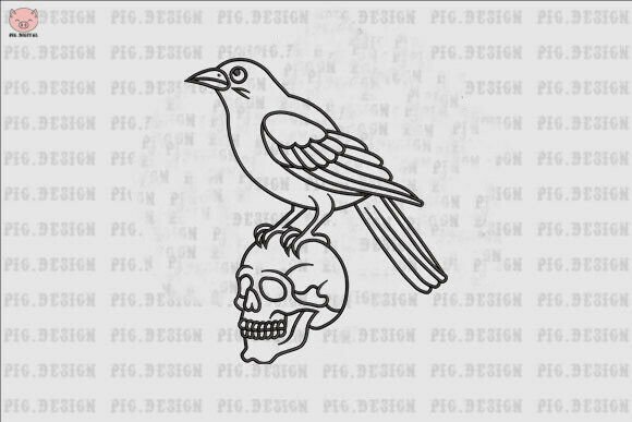 Crow and Skull Embroidery: A Designer’s Review for Business Branding