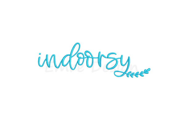 Floral Indoorsy Embroidery Design: A Designer’s Review for Sweatshirt Branding
