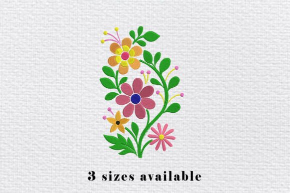 Vertical Floral Embroidery File: A Designer’s Honest Review